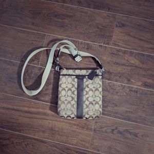 Coach Logo Crossbody Purse